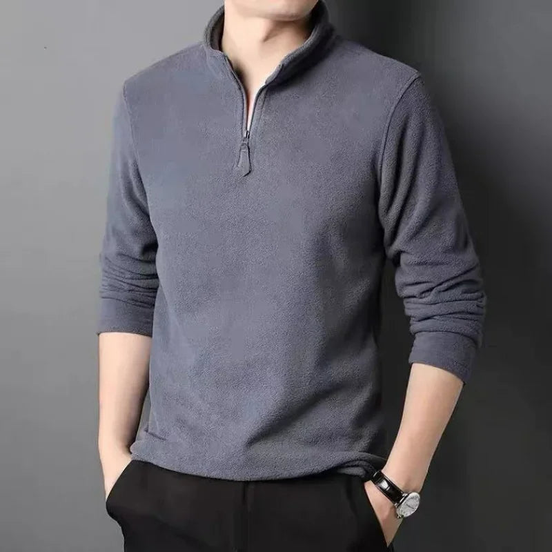 Hermes Turtleneck Zipper Sweater