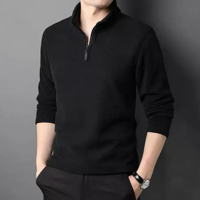 Hermes Turtleneck Zipper Sweater