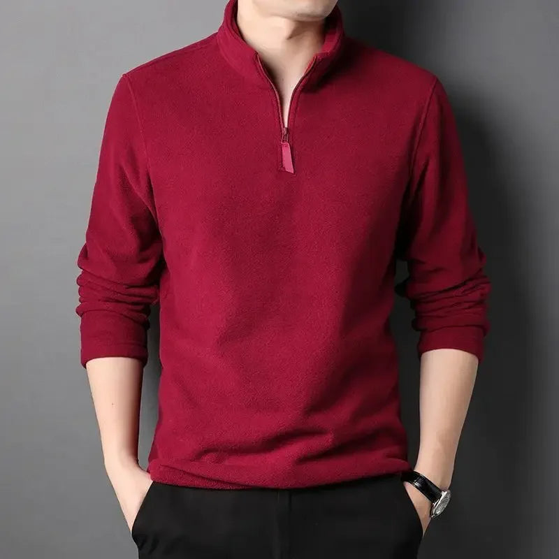 Hermes Turtleneck Zipper Sweater