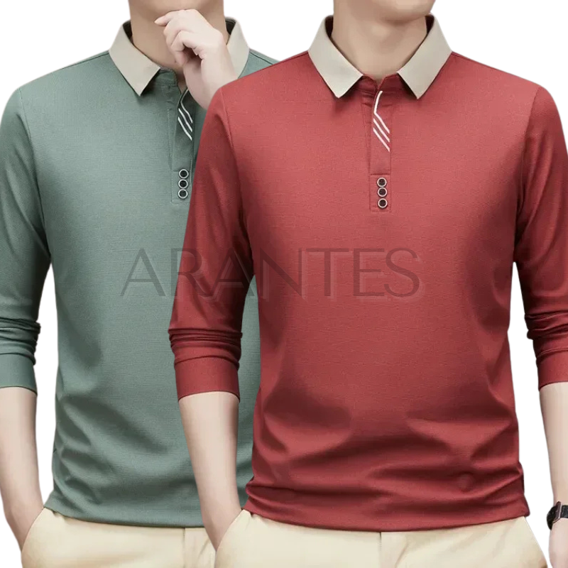 Buy 1 Get 2 | San Diego Long Sleeve Polo Shirt™ 