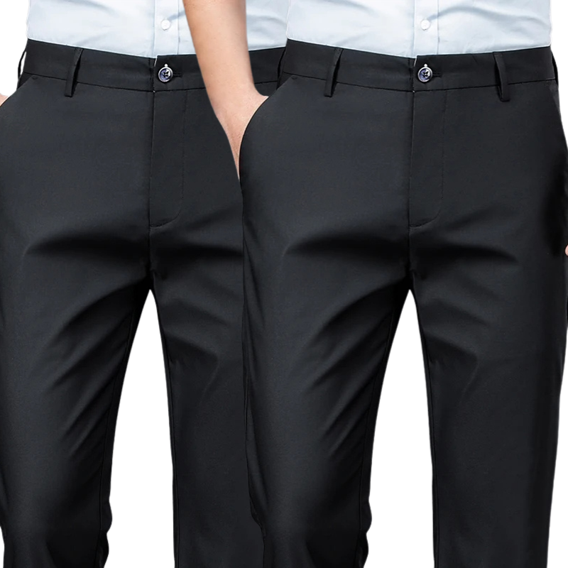 BUY 1 GET 2 FREE | Gentleman Tailoring Classic Dress Pants 2025 + Leather Dress Belt Gift 