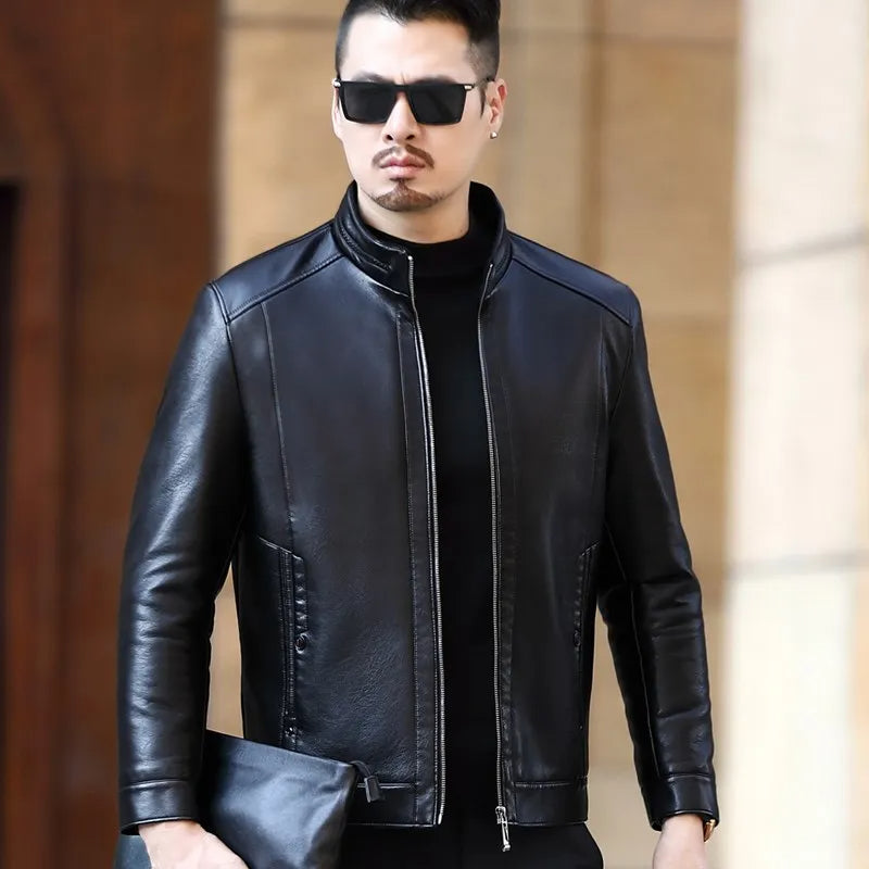 Legacy Men's Genuine Leather Jacket 