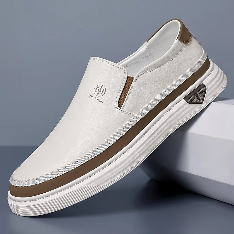 Handmade genuine leather moccasin