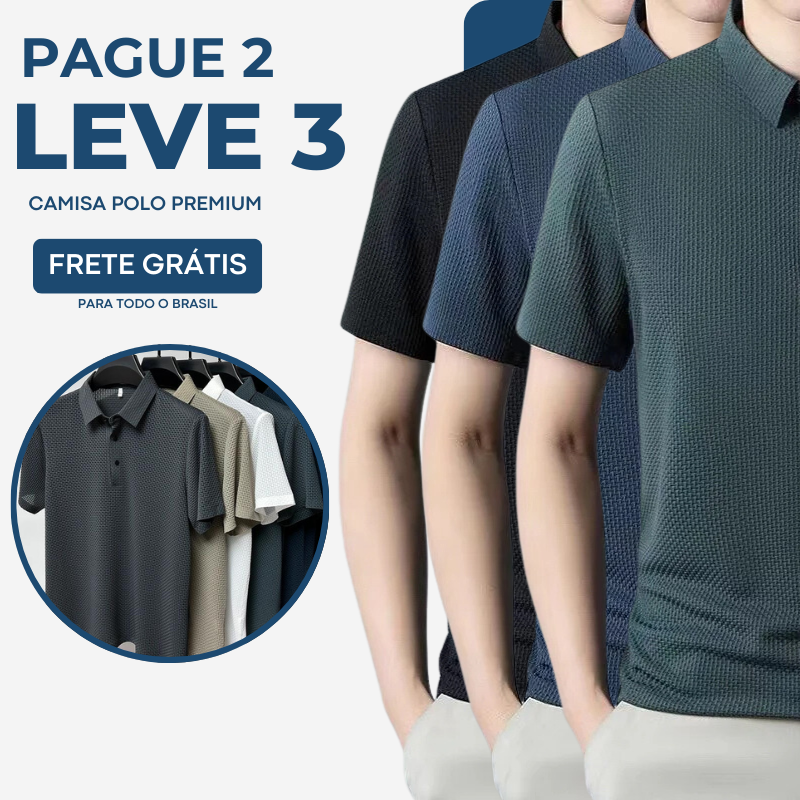 [COMPRA 2 Y LLÉVATE 3] - Polo de seda Fresh Ice 