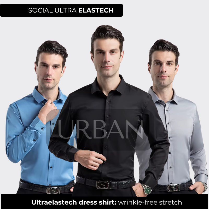 Ultra Elegance Social Shirt - Original Anti-wrinkle