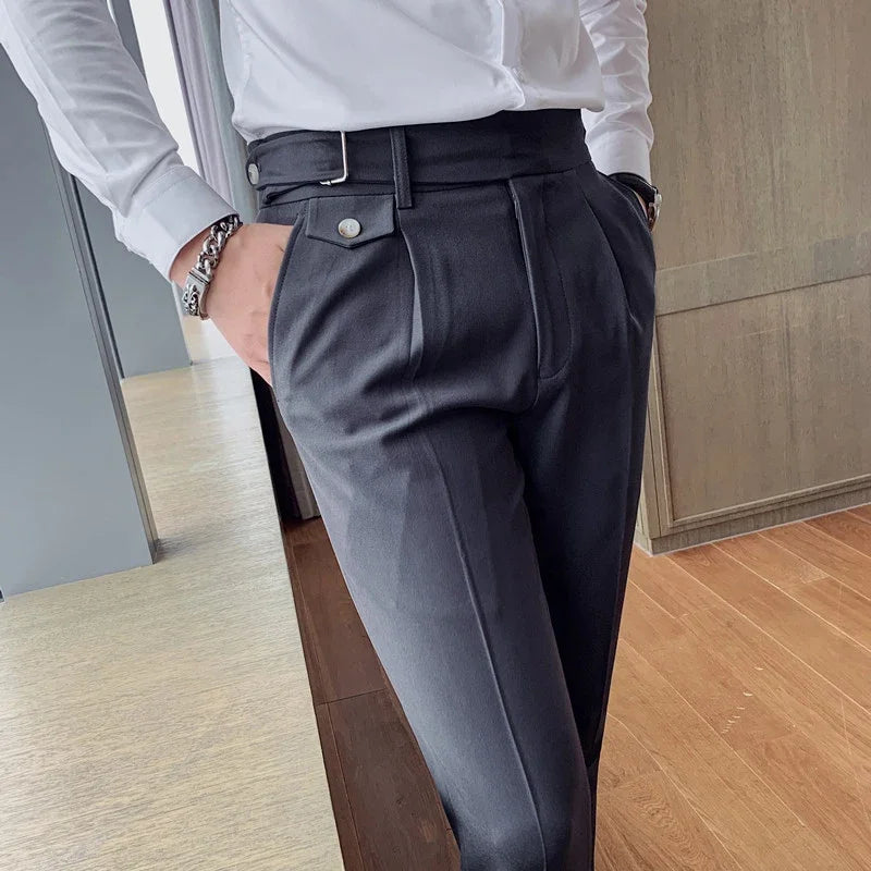 Gurkha Style Gentleman Tailored Pants 