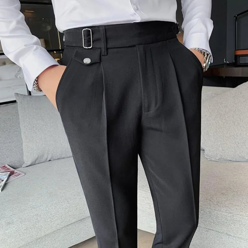 Gurkha Style Gentleman Tailored Pants 