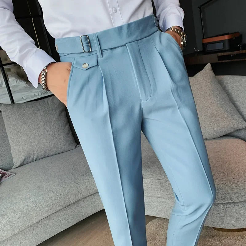 Gurkha Style Gentleman Tailored Pants 