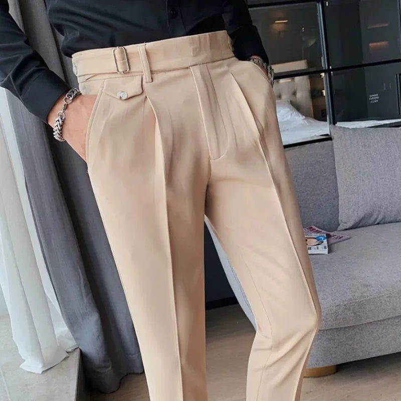 Gurkha Style Gentleman Tailored Pants 