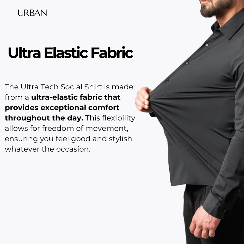 Ultra Elegance Social Shirt - Original Anti-wrinkle