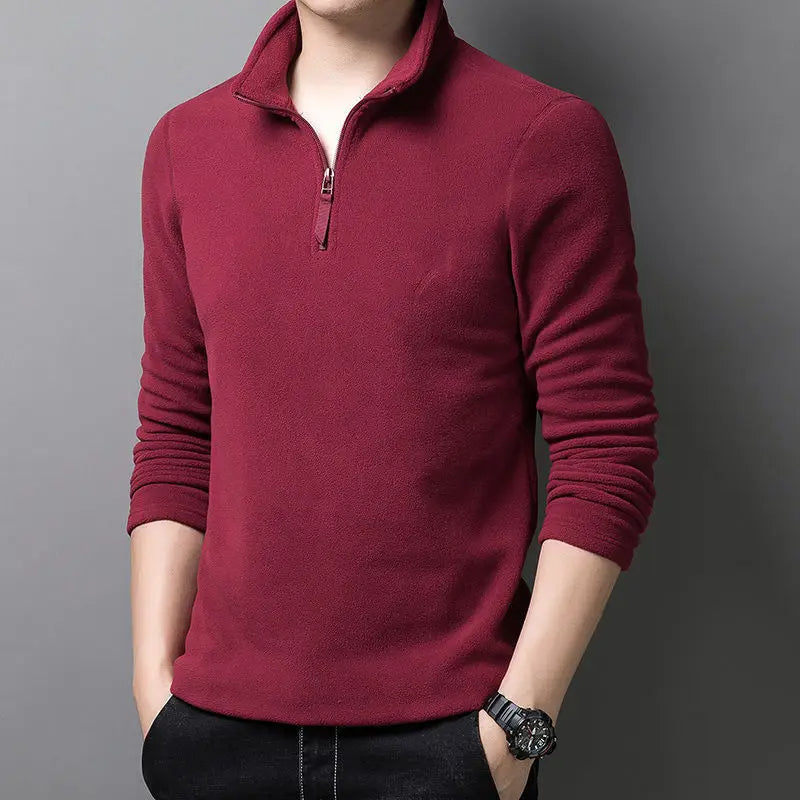 Hermes Turtleneck Zipper Sweater