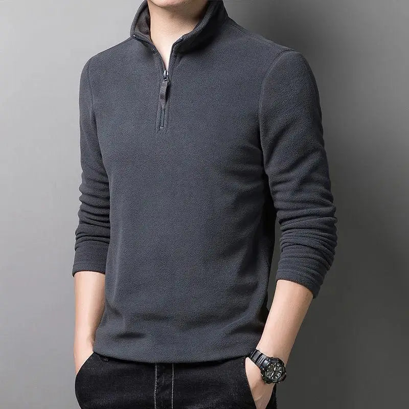 Hermes Turtleneck Zipper Sweater
