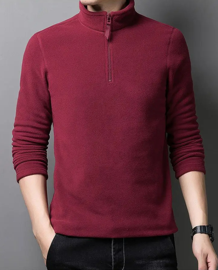 Suéter de cuello alto con cremallera de Hermes